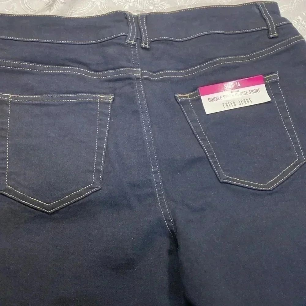 Faith jeans shorts size 16 - Picture 8 of 16